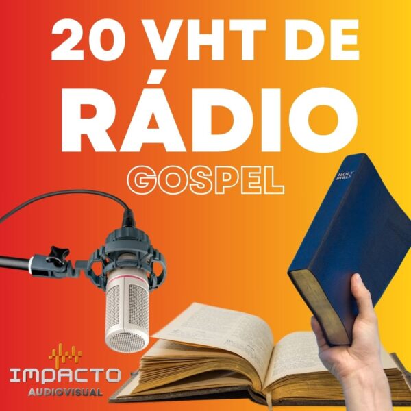 20 vinhetas gospel pré-montadas com o nome da sua rádio