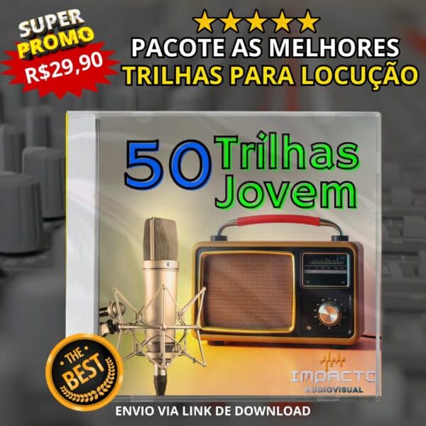 PACOTE 50 TRILHAS JOVEM