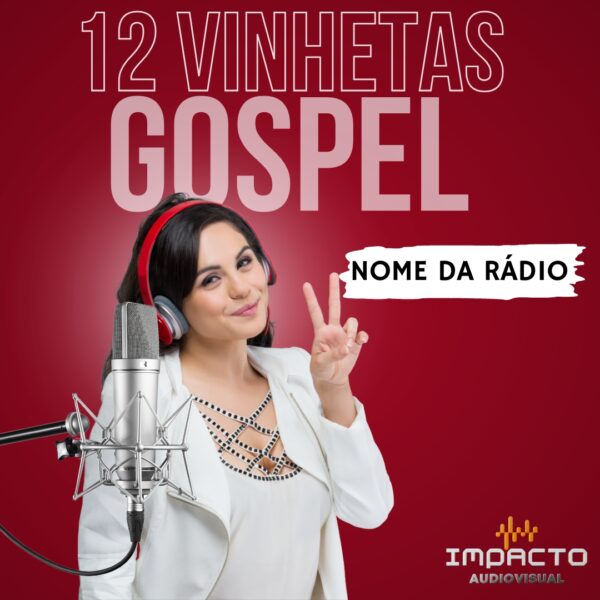 12 VINHETAS GOSPEL FEMININAS COM O NOME DA RÁDIO